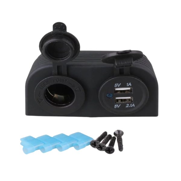 Cigarrera Y Dual Usb Parche