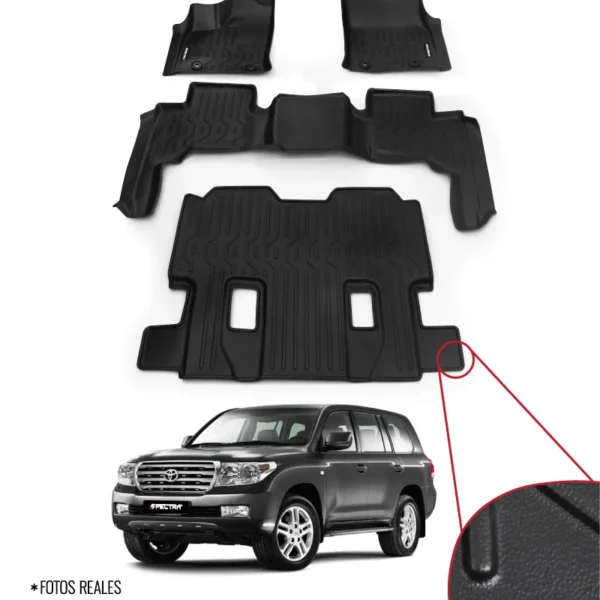 Toyota Land Cruiser LC200 (7 pasajeros) (2008-2021) Textura Lisa