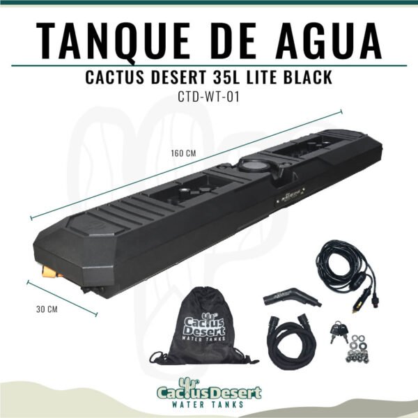 Tanque Cactus Desert – Lite Black 35L