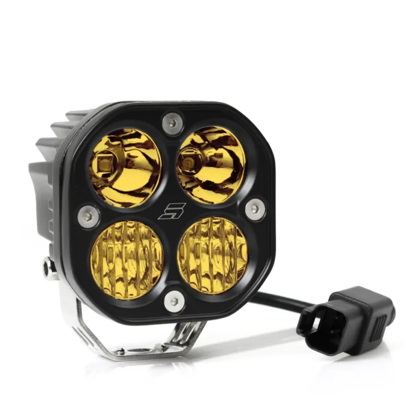 Luz LED tipo POD ámbar (UNIDAD)