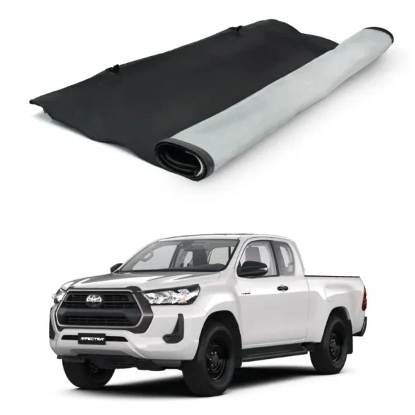 Lona arrollable para Toyota Hilux extra cabina