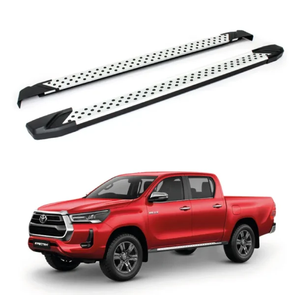Estribos de aluminio para Toyota Hilux