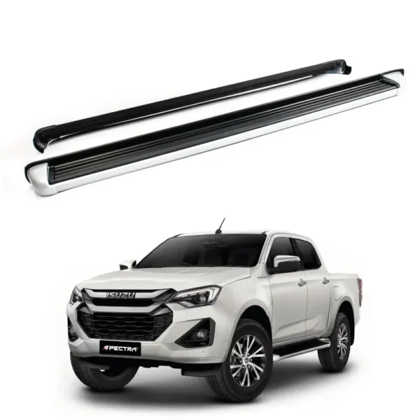 Estribos negros Isuzu DMAX (2021+)