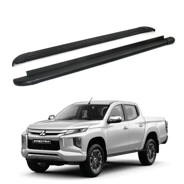 Estribos negros Mitsubishi L200 (2019-2021)