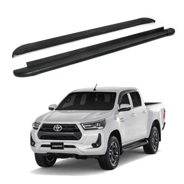 Estribos negros Hilux (2015-2021)