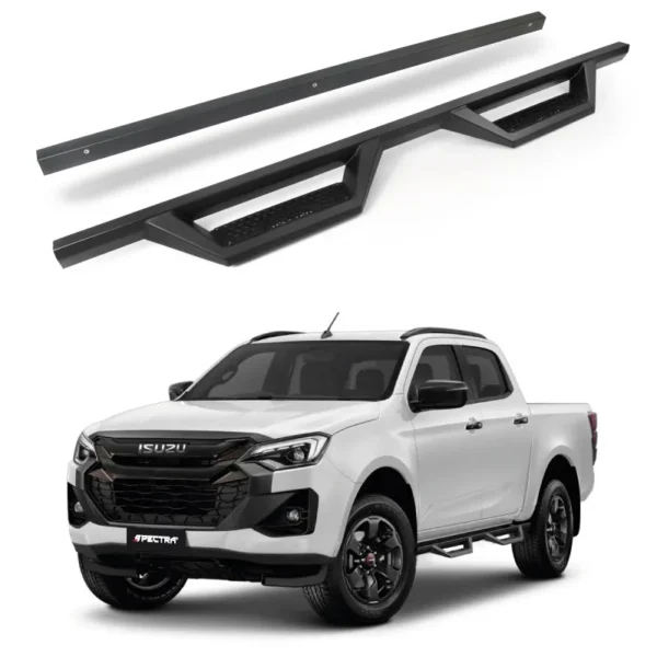 Estribos tipo grada para Isuzu DMAX (2021+)