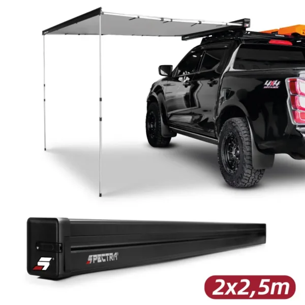 Toldo Lateral con Carcasa de Aluminio (Medidas de 2mts x 2.5mts)