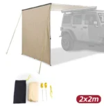 Extensión para toldo lateral de 2 x 2 mts (color beige)