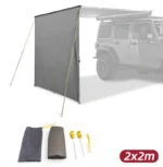 Extensión para toldo lateral de 2 x 2 mts (color gris)