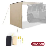 Extensión para toldo lateral de 2 x 2.5 mts (color beige)