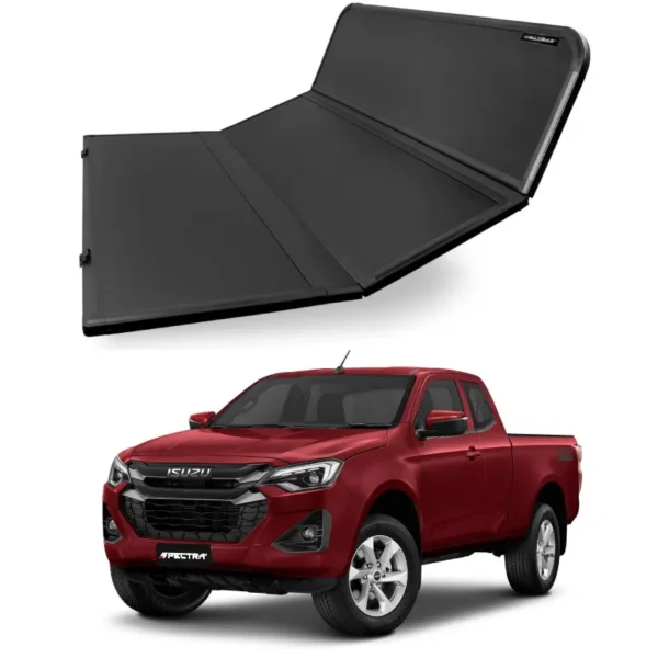 Tapa dura trifold para Isuzu DMAX extra cabina (2012+)