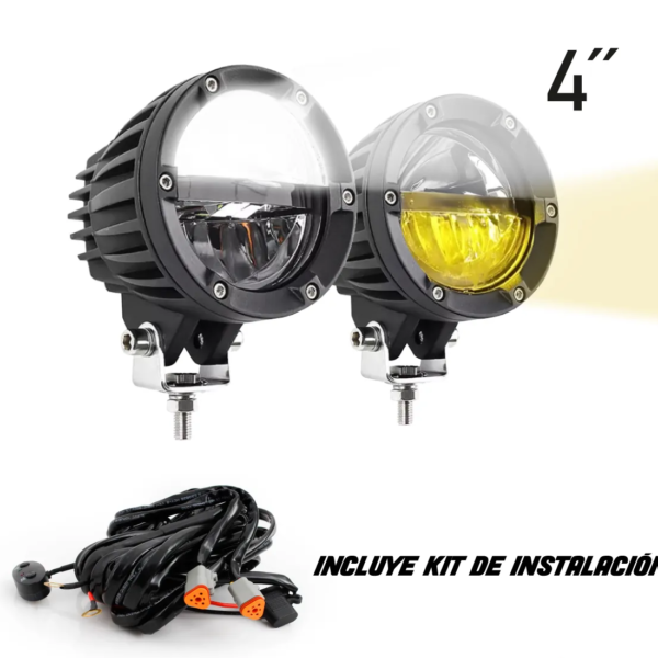 Luz LED tipo POD (PAR) Kit de instalación