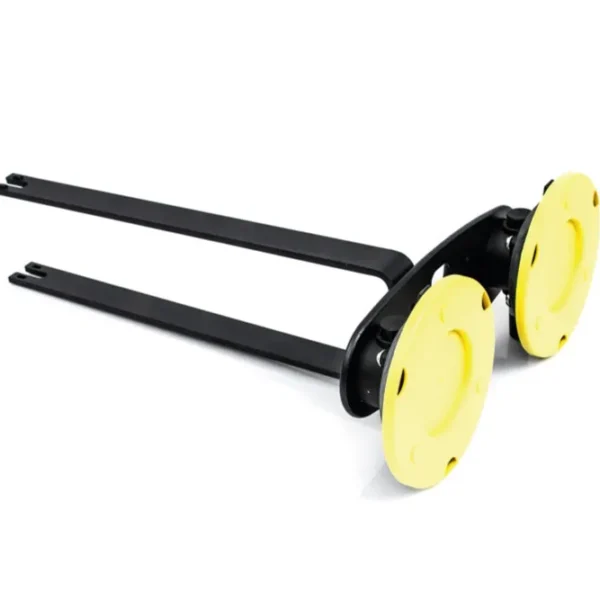 Portabicicleta de ventosa tipo horquilla