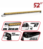 Barra LED de una línea con DRL de 52″