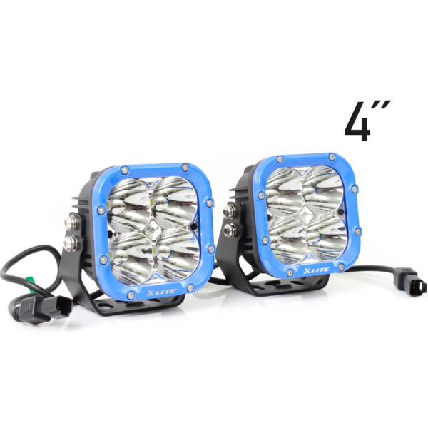 Luz LED tipo POD de 4.6″ Azul (PAR)