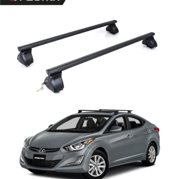 Barras para techo negras para Hyundai Elantra (2014+)