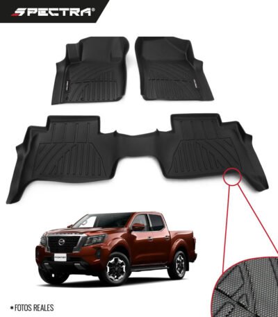 Nissan NP300/Frontier con porta vasos (2016+) Textura Antideslizante