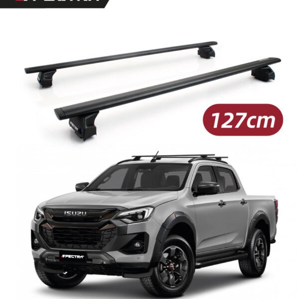 Racks de techo para Isuzu Dmax de 127cm (Color Negro)